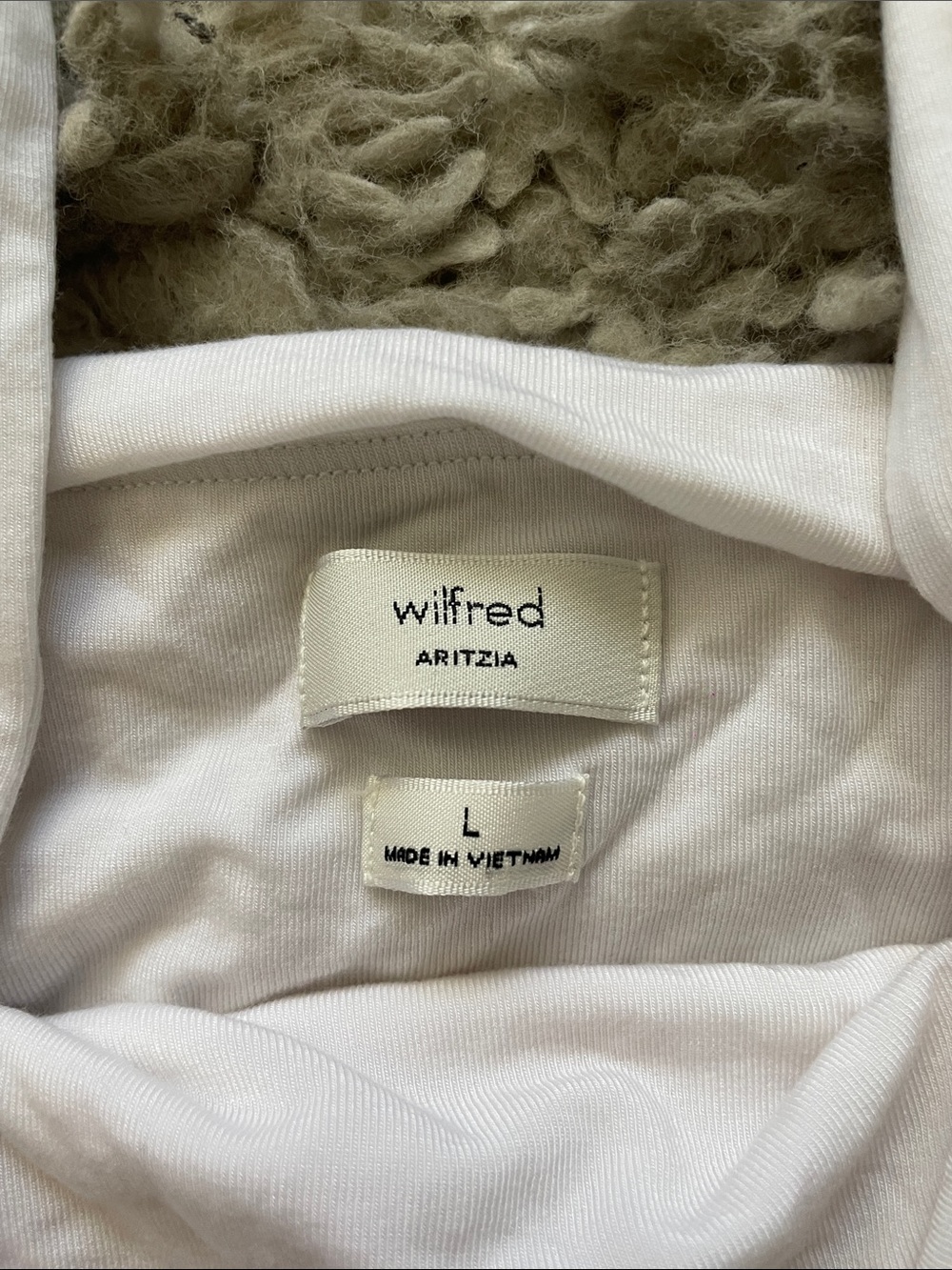 Aritzia White Halter Camisole with Gathered Sides - Picture 2 of 3